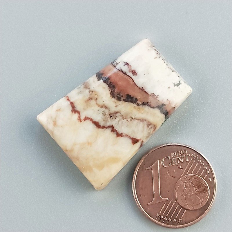 Diaspro Zebrato Marrone Naturale Forma Fantasia Piatto Cabochon Liscio Fatto a Mano 26X18mm 6,45gm 1pz Diaspro Zebrato Marrone Naturale Forma Fantasia Piatto Cabochon Liscio Fatto a Mano 26X18mm 6,45gm 1pz