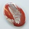 Diaspro Noreena Naturale Forma Ovale Piatto Cabochon Liscio Fatto a Mano 44X30X5mm 13,30gm 1pz