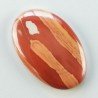 Diaspro Noreena Naturale Forma Ovale Piatto Cabochon Liscio Fatto a Mano 38X25X5mm 9,10gm 1pz