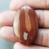 Diaspro Noreena Naturale Forma Ovale Piatto Cabochon Liscio Fatto a Mano 38X25X5mm 9,10gm 1pz