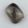Quarzo Fumè Naturale Forma Cuscino Piatto Cabochon Liscio Fatto a Mano 20X15X9mm 23,55 Carati 1pz