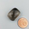 Quarzo Fumè Naturale Forma Cuscino Piatto Cabochon Liscio Fatto a Mano 20X15X9mm 23,55 Carati 1pz
