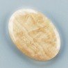 Kokoweef Cave Onyx Naturale Forma Ovale Piatto Cabochon Liscio Fatto a Mano 30X21X5mm 5,90gm 1pz