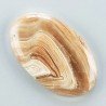Kokoweef Cave Onyx Naturale Forma Ovale Piatto Cabochon Liscio Fatto a Mano 34X20X5mm 6,00gm 1pz