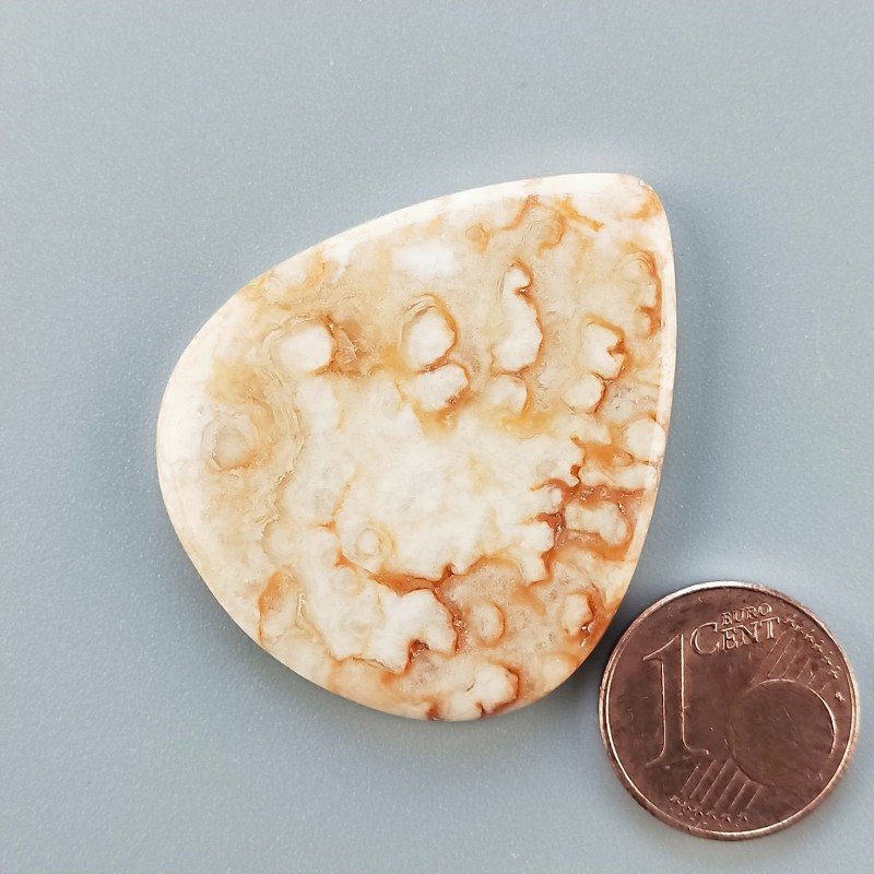 Kokoweef Cave Onyx Naturale Forma Goccia Piatto Cabochon Liscio Fatto a Mano 38X32X4mm 8,60gm 1pz Kokoweef Cave Onyx Naturale Forma Goccia Piatto Cabochon Liscio Fatto a Mano 38X32X4mm 8,60gm 1pz