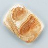 Kokoweef Cave Onyx Naturale Forma Cuscino Piatto Cabochon Liscio Fatto a Mano 30X22X5mm 6,90gm 1pz