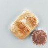 Kokoweef Cave Onyx Naturale Forma Cuscino Piatto Cabochon Liscio Fatto a Mano 30X22X5mm 6,90gm 1pz