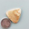 Kokoweef Cave Onyx Naturale Forma Triangolo Piatto Cabochon Liscio Fatto a Mano 24x24mm 3,94gm 1pz