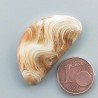 Kokoweef Cave Onyx Naturale Forma Fantasia Piatto Cabochon Liscio Fatto a Mano 35X19X5mm 6,30gm 1pz