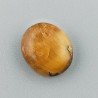 Occhio Di Tigre Naturale Forma Ovale Piatto Cabochon Liscio Fatto a Mano 15X13X5mm 2,07GM