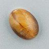 Occhio Di Tigre Naturale Forma Ovale Piatto Cabochon Liscio Fatto a Mano 16X12X6mm 1,82GM