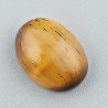 Occhio Di Tigre Naturale Forma Ovale Piatto Cabochon Liscio Fatto a Mano 15X11X5mm 1,62GM