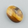 Occhio Di Tigre Naturale Forma Ovale Piatto Cabochon Liscio Fatto a Mano 13X10X5mm 1,12GM