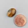 Occhio Di Tigre Naturale Forma Ovale Piatto Cabochon Liscio Fatto a Mano 13X10X5mm 1,12GM