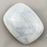 Opale Owyhee Blu Naturale Forma Cuscion Piatto Cabochon Liscio Fatto a Mano 30X23X9mm 8,10gm 1pz