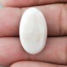 Opale Rosa Naturale Forma Ovale Piatto Cabochon Liscio Fatto a Mano 24X14mm 2.46gm 1pz