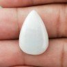Opale Rosa Naturale Forma Goccia Piatto Cabochon Liscio Fatto a Mano 22X14mm 1.58gm 1pz