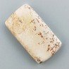Pietra Paesina Naturale Forma Cuscino Piatto Cabochon Liscio Fatto a Mano 35X19X6mm 8,90gm 1pz