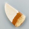 Pietra Paesina Naturale Forma Fantasia Piatto Cabochon Liscio Fatto a Mano 37X20X4mm 6,00gm 1pz
