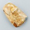 Pietra Paesina Naturale Forma Fantasia Piatto Cabochon Liscio Fatto a Mano 31X19X6mm 6,10gm 1pz