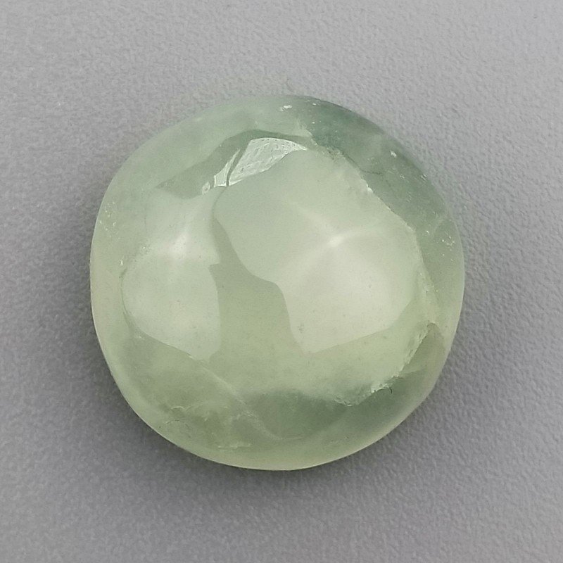 Prehnite Naturale Forma Tondo Piatto Cabochon Liscio Fatto a Mano 19X19X10mm 30,55 Carati 1pz Prehnite Naturale Forma Tondo Piatto Cabochon Liscio Fatto a Mano 19X19X10mm 30,55 Carati 1pz
