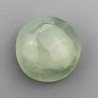 Prehnite Naturale Forma Tondo Piatto Cabochon Liscio Fatto a Mano 19X19X10mm 30,55 Carati 1pz