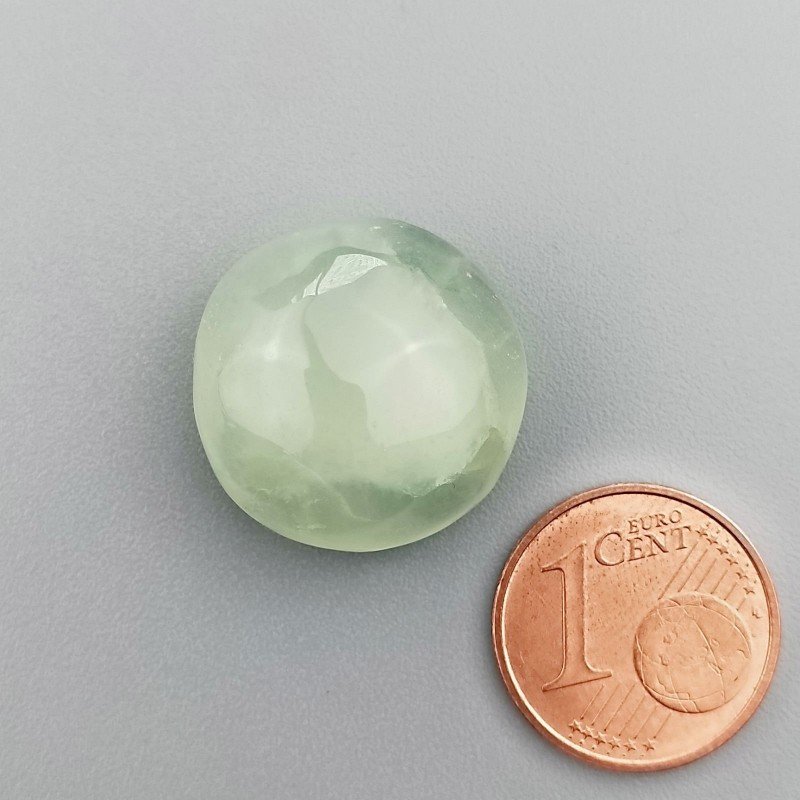 Prehnite Naturale Forma Tondo Piatto Cabochon Liscio Fatto a Mano 19X19X10mm 30,55 Carati 1pz Prehnite Naturale Forma Tondo Piatto Cabochon Liscio Fatto a Mano 19X19X10mm 30,55 Carati 1pz