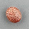 Pietra Di Sole 'Eliolite' Naturale Forma Ovale Piatto Cabochon Liscio Fatto a Mano 14X11X6mm 8,60 Carati 1pz