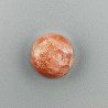 Pietra Di Sole 'Eliolite' Naturale Forma Tondo Piatto Cabochon Liscio Fatto a Mano 11X11X5mm 5,50 Carati 1pz