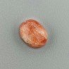 Pietra Di Sole 'Eliolite' Naturale Forma Ovale Piatto Cabochon Liscio Fatto a Mano 10X8X4mm 3,15 Carati 1pz