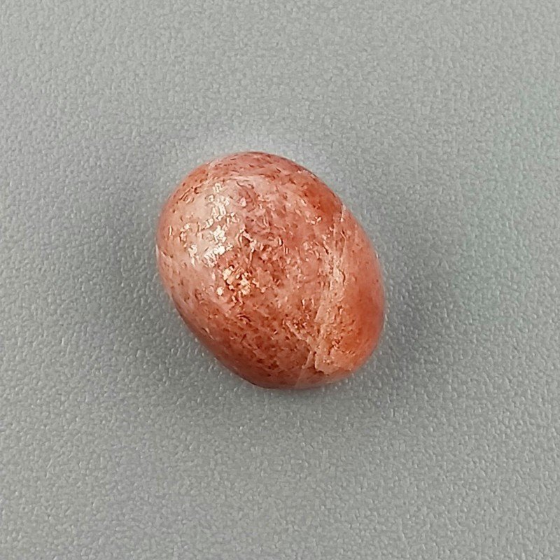 Pietra Di Sole 'Eliolite' Naturale Forma Ovale Piatto Cabochon Liscio Fatto a Mano 10X8X5mm 3,90 Carati 1pz