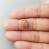 Pietra Di Sole 'Eliolite' Naturale Forma Ovale Piatto Cabochon Liscio Fatto a Mano 13X9X6mm 5,75 Carati 1pz