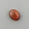 Pietra Di Sole 'Eliolite' Naturale Forma Ovale Piatto Cabochon Liscio Fatto a Mano 10X8X3mm 2,20 Carati 1pz