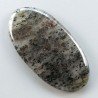 Quarzo Rutilato Moss Naturale Forma Ovale Piatto Cabochon Liscio Fatto a Mano 45X23mm 9.20gm 1pz
