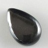 Ossidiana Arcobaleno Sheen Forma Goccia Piatto Cabochon Liscio Fatto a Mano 24X16X6mm 3,70gm 1pz