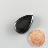 Ossidiana Arcobaleno Sheen Forma Goccia Piatto Cabochon Liscio Fatto a Mano 24X16X6mm 3,70gm 1pz