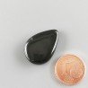 Ossidiana Arcobaleno Sheen Forma Goccia Piatto Cabochon Liscio Fatto a Mano 22X16X8mm 2,40gm 1pz