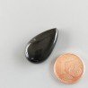 Ossidiana Arcobaleno Sheen Forma Goccia Piatto Cabochon Liscio Fatto a Mano 23X14X6mm 2,50gm 1pz
