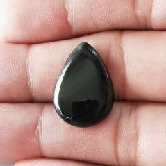 Ossidiana Arcobaleno Sheen Forma Goccia Piatto Cabochon Liscio Fatto a Mano 22X15X4mm 1,60gm 1pz Ossidiana Arcobaleno Sheen Forma Goccia Piatto Cabochon Liscio Fatto a Mano 22X15X4mm 1,60gm 1pz