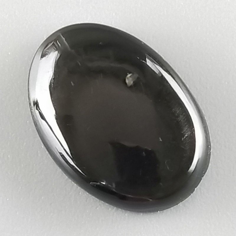 Ossidiana Arcobaleno Sheen Forma Ovale Piatto Cabochon Liscio Fatto a Mano 21X15X5mm 2,50gm 1pz