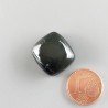 Ossidiana Arcobaleno Sheen Forma Quadrato Piatto Cabochon Liscio Fatto a Mano 17X17X9mm 4,60gm 1pz