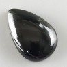 Ossidiana Arcobaleno Sheen Forma Goccia Piatto Cabochon Liscio Fatto a Mano 24X16X5mm 2,64gm 1pz