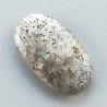 Pietra di Sole Nera Naturale Forma Ovale Piatto Cabochon Liscio Fatto a Mano 26X16X5mm 3,80gm 1pz