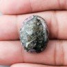 Pietra Eudialite Naturale Forma Ovale Piatto Cabochon Liscio Fatto a Mano 23X18X6mm 4,60gm 1pz