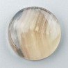 Fluorite Naturale Forma Tondo Piatto Cabochon Liscio Fatto a Mano 22X22X5mm 5,75gm 1pz