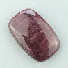 Lepidolite Naturale Forma Cuscino Piatto Cabochon Liscio Fatto a Mano 21X14mm 2,62gm 1pz