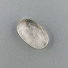 Quarzo Rutilato Oro Naturale Forma Ovale Piatto Cabochon Liscio Fatto a Mano 18X12X4mm 8,65 Carati 1pz