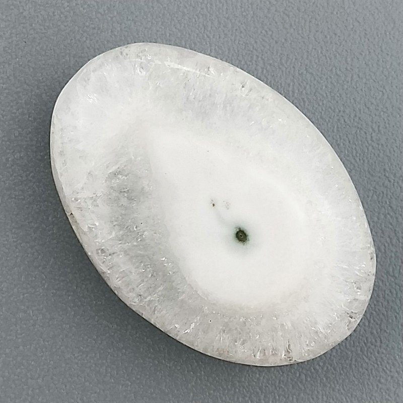 Quarzo Solare Naturale Forma Ovale Piatto Cabochon Liscio Fatto a Mano 21X15X5mm 15,00 Carati 1pz