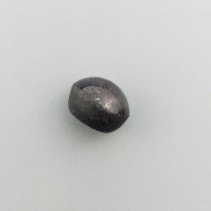 Rubino Stellato Naturale Forma Ovale Piatto Cabochon Liscio Fatto a Mano 13X11X9mm 17,50 Carati 1pz