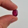 Rubino Naturale Trattato Taglio Ovale Sfaccettata Fatto a Mano 09x12mm 5,30 Carati 1pz